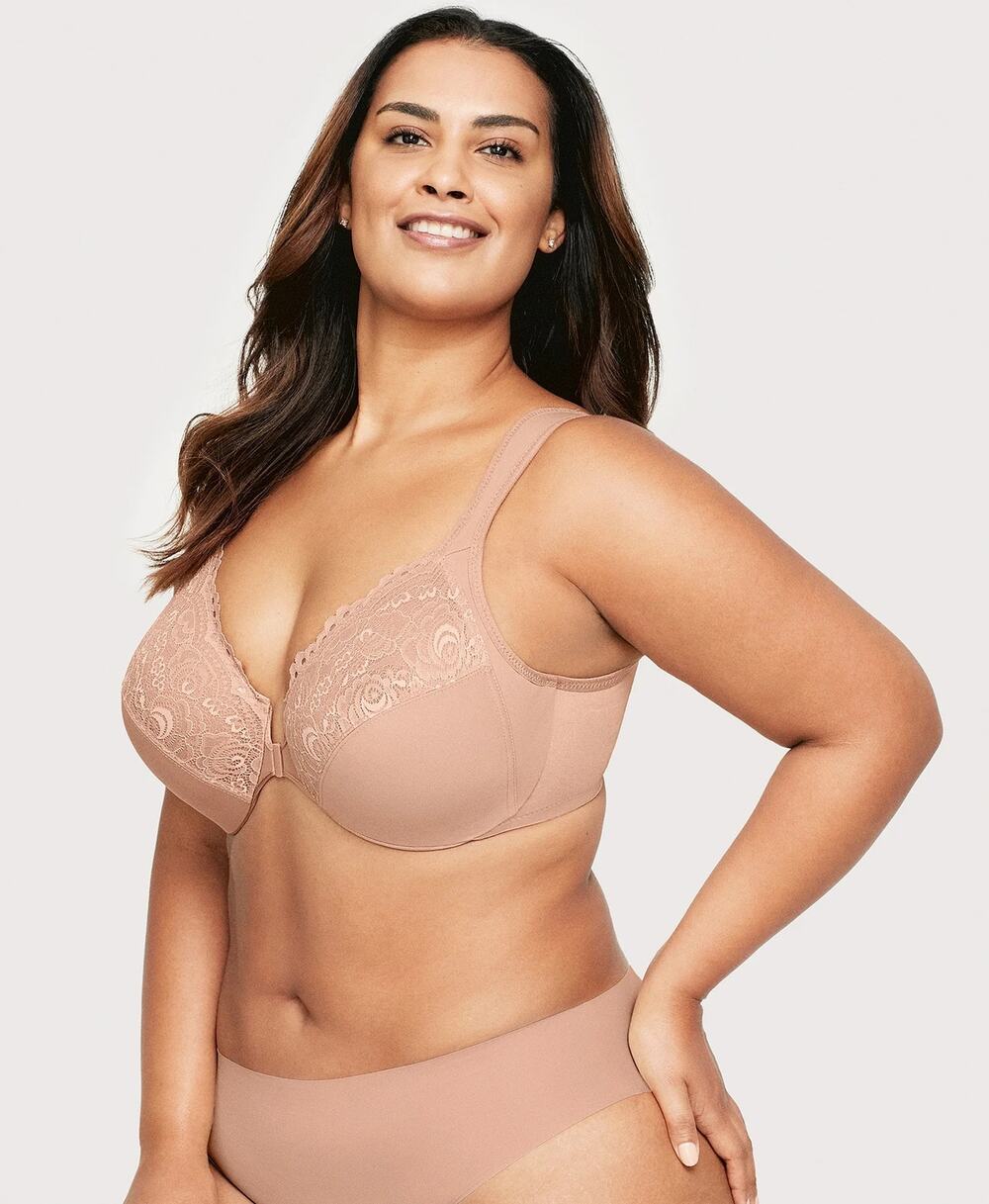 Glamorise Front clasp underwire Bra 40F